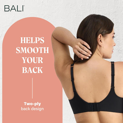 Bali - Playera con Aros para Mujer, One Smooth U, Ultra Ligera, Brasier Convertible