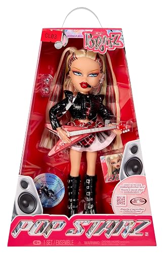 Bratz, Bratz Pop Starz Cloe, Muñeca de Colección, Edición Especial de 25° Aniversario, Incluye Charm para Pulsera