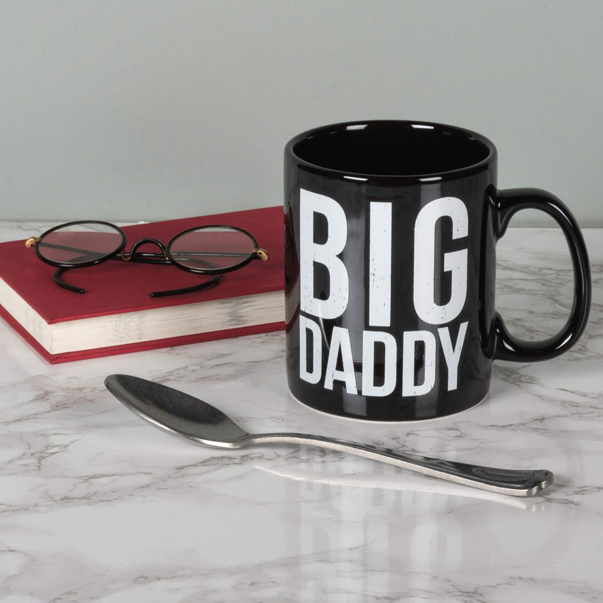 Primitives by Kathy World's Best Dad - Marco de fotos, Big Daddy, Taza para café, 1