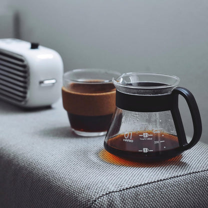 Hario V60 Cafetera para estufa, Negro, 360 ml, 1
