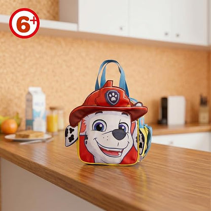 Ruz Lonchera Infantil y Preescolar | Paw Patrol | 100% Poliéster Capacidad 3 Litros | Bolso de Poliéster para Niños con Forro Interno y Cierre de Cremallera | Recomendado desde 3 años