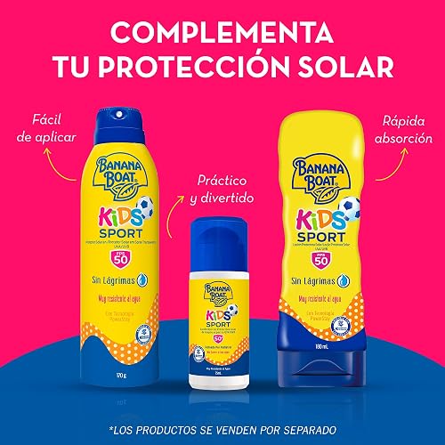 Banana Boat Kids Sport Loción Protector Solar 50+ FPS 180ml