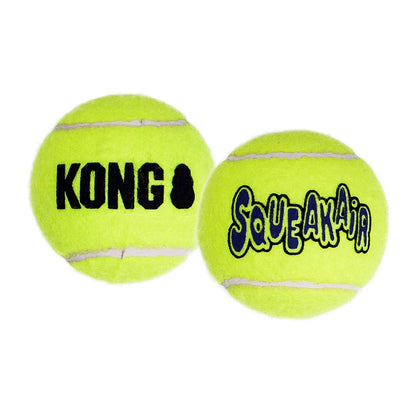 KONG Squeaker Tennis Balls, Small Dog Toy, 3-Pack