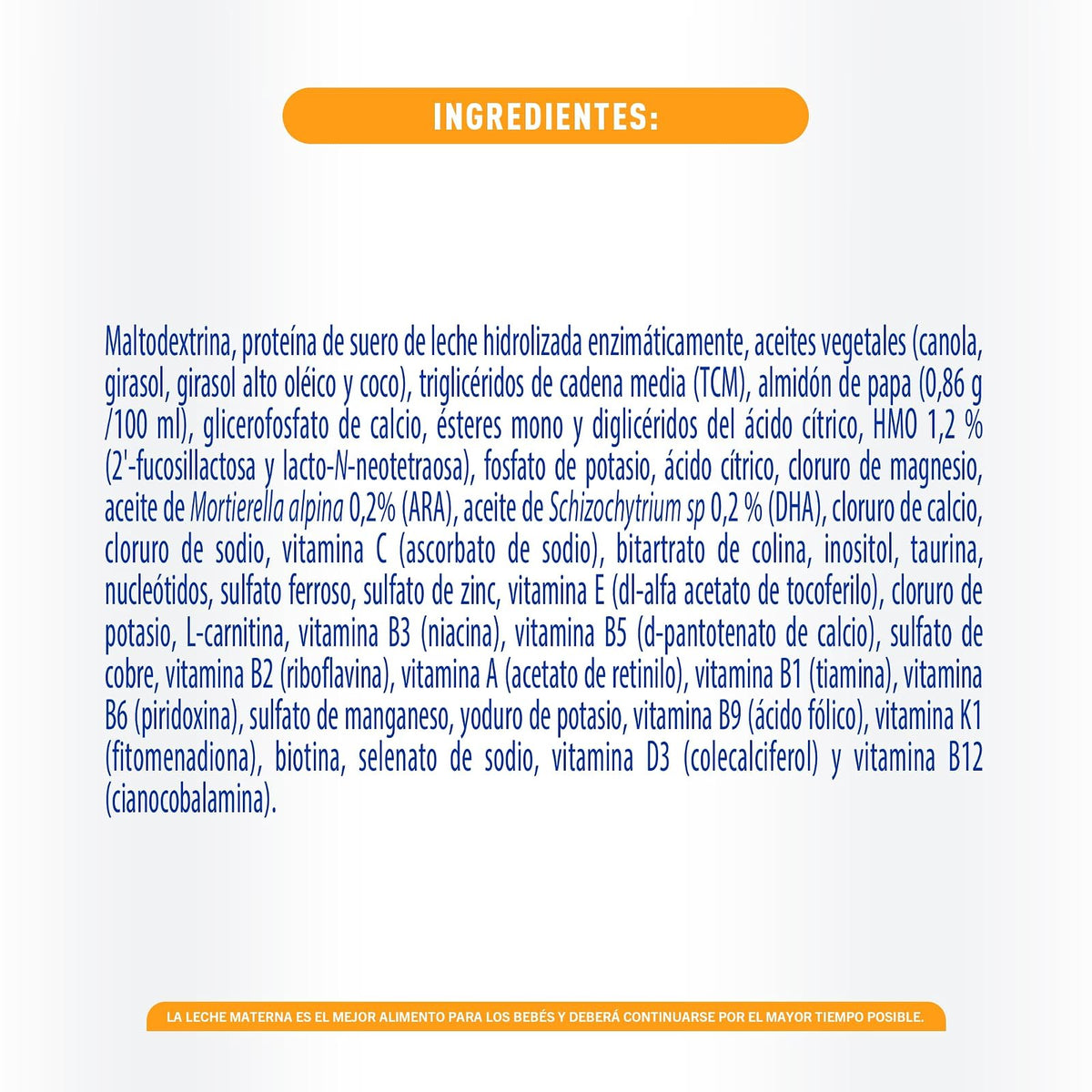 Fórmula para lactantes con necesidades especiales de nutrición, Alfaré® HMOs, 400g