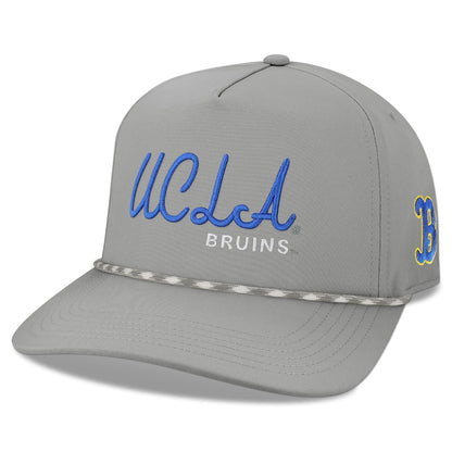 Legacy NCAA Officially Licensed Rope Hat, Lightweight Cap for Men & Women, Caddy, One Size Fits Most, Snapback Closure - UCLA Bruins