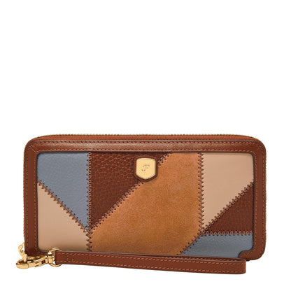Cartera de mano con cremallera Fossil Lennox de piel en color multicolor para mujer
