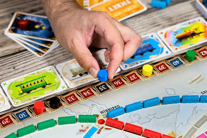 ¡Aventureros al Tren! Juego de Estrategia de Trenes para Adultos y Familias De 2 a 5 Jugadores en Español