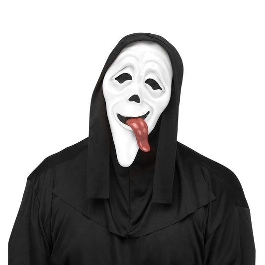 Fun World - Accesorio oficial de disfraz de película de miedo "Waasss-Up", negro y blanco, Talla única