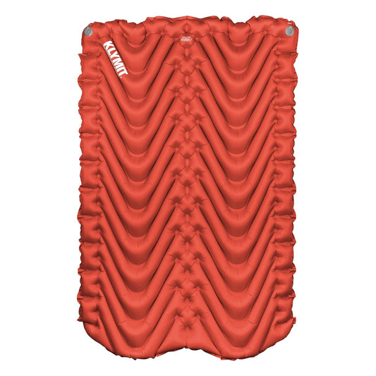KLYMIT Almohadilla de Dormir Doble V para 2 Personas, Doble Ancho (47 Pulgadas), Comodidad Ligera para Acampar en Automóvil, Tiendas de campaña para Dos Personas, Viajes y mochileros