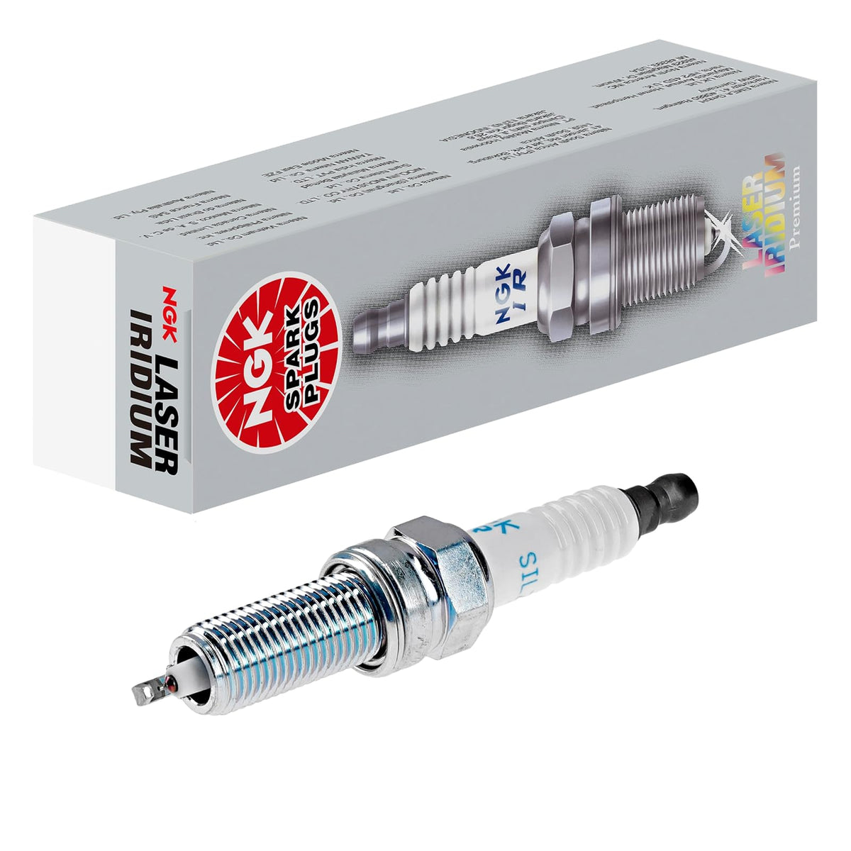 Bujía NGK Laser Iridium, SILZKR6B10E, 10Pzas | Sustituye a 3479 5354 IXUH20I ZXU20HCR8 XP6203. 80k-100k kilometraje clasificado.