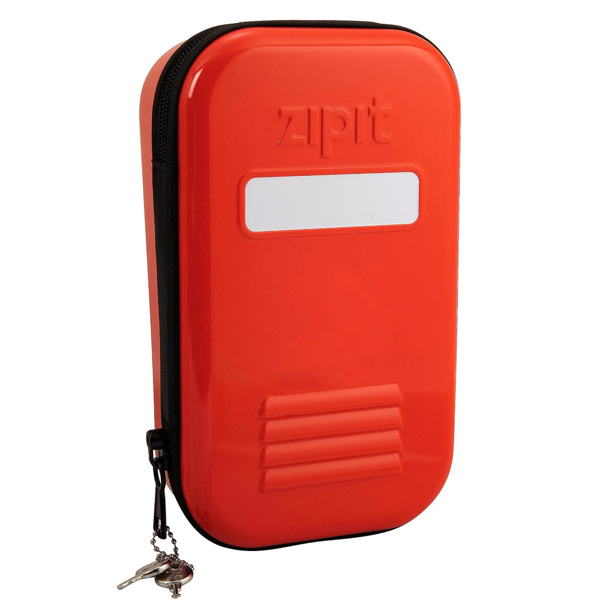 ZIPIT Cerradura Estuche para lápices para niños | Estuche de gran capacidad | Estuche escolar para niñas y niños (Roja)