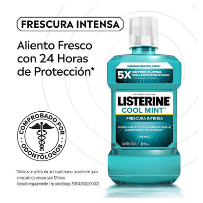 LISTERINE Enjuague Bucal Cool Mint 1 L