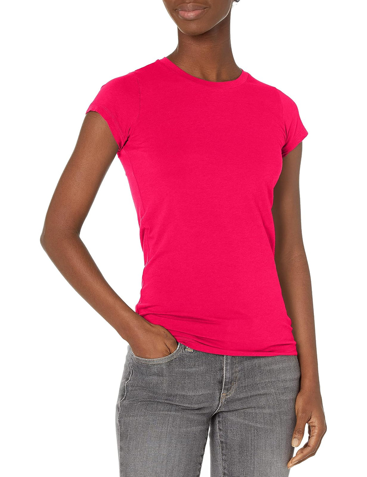 Velvet by Graham & Spencer Jemma Gauzy Whisper Classics Crewneck tee Camiseta Mujer