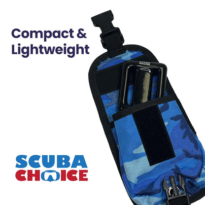Scuba Choice con Revestimiento de Vinilo Negro Buceo Plomos