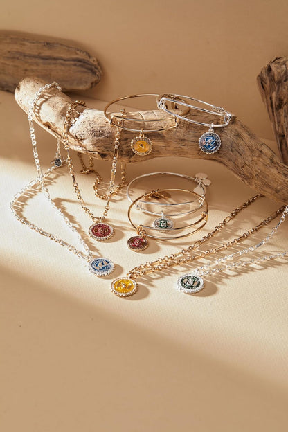 Alex and Ani Harry Potter, Ravenclaw House - Pulsera con colgante grabable