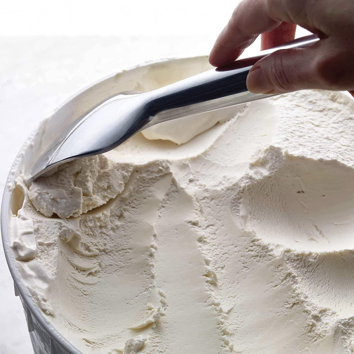Zeroll Original Tubmate - Pala de helado de aluminio para nivelar, embalar y mezclar a mano, mango relleno de líquido autodescongelante, hoja más gruesa de larga duración, fabricada en Estados Unidos,