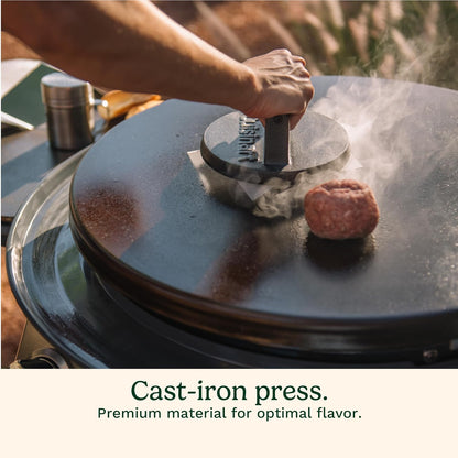 Cuisinart CSBK-400 Smashed Burger Kit, Cast Iron