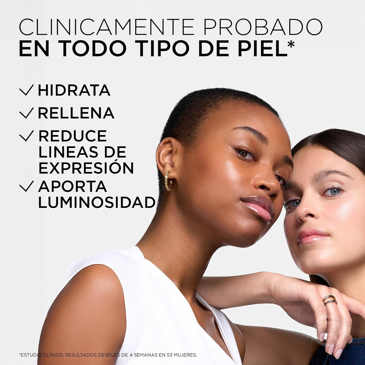 L’Oréal Paris Revitalift Glass Skin Sérum Ligero Hidratante con Ácido Hialurónico, Vitamina C y Niacinamida. EFECTO GLOW AL INSTÁNTE. Para todo tipo de piel/piel mixta a grasa.