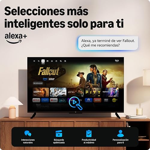 Fire TV Stick HD (modelo más reciente): Control remoto por voz Alexa que recibe alimentación a través de la televisión y se configura fácilmente