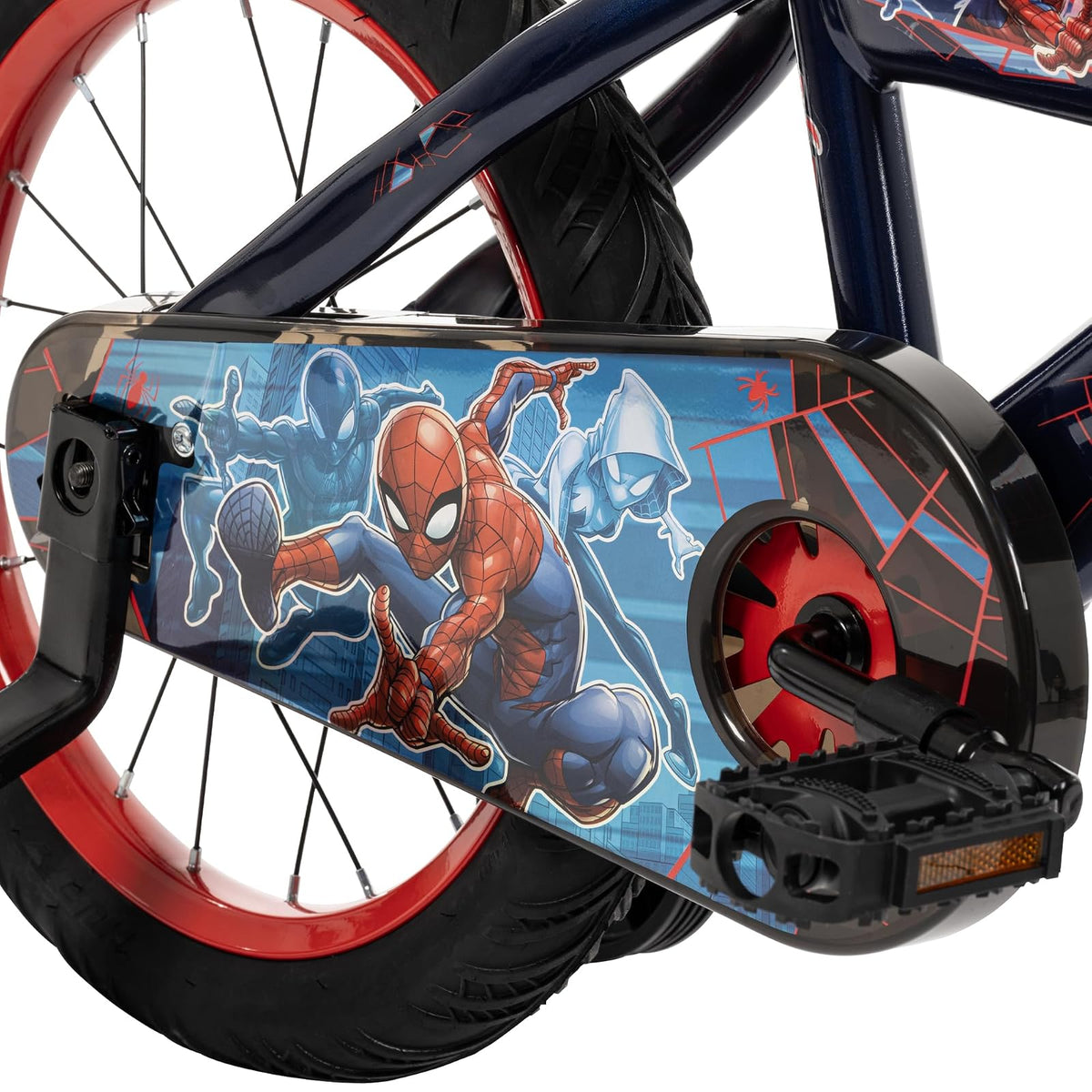 Huffy Disney and Marvel - Bicicleta de niño de 12/16 Pulgadas para niños, múltiples Opciones de Color y diseños Disponibles, Ideal para Mayores de 3 años, Ruedas de Entrenamiento extraíbles, Asiento