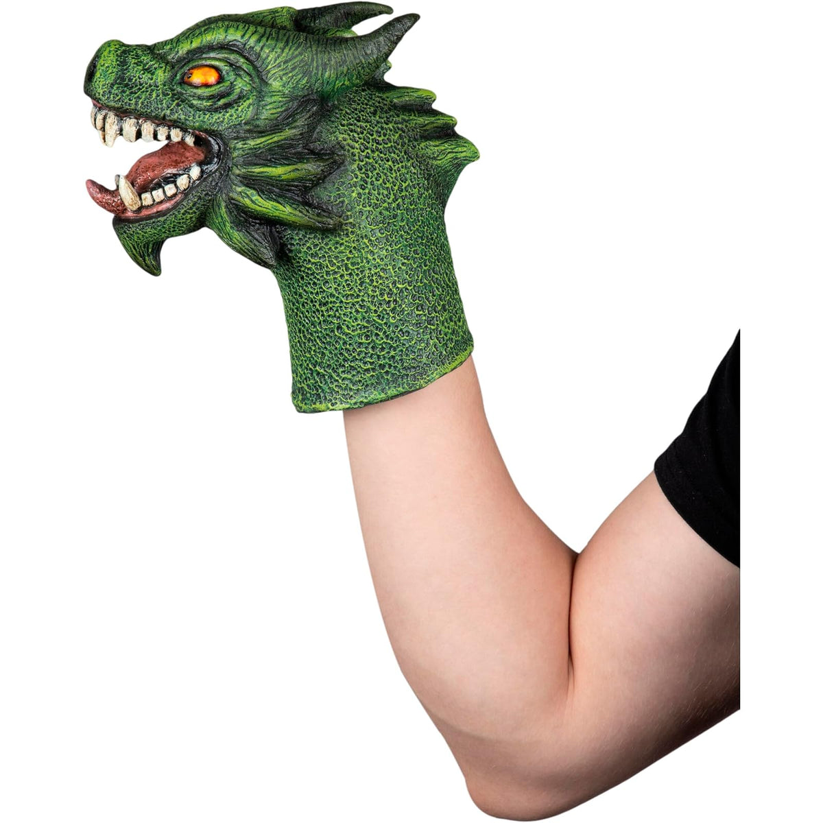 Ghoulish Productions Earth Puppet de Látex – Accesorio Titere de Mano Tipo Oreja Disfraz de Terror con Detalles Realistas Pintados a Mano – Ideal para Disfraz Halloween, Carnaval, Casas del Terror