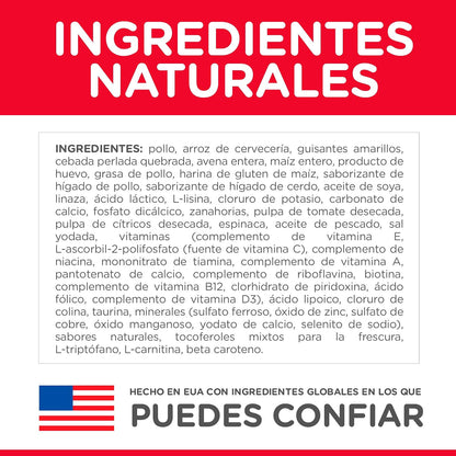 Hill's Science Diet Croquetas para Perro Senior 7+ Sabor Pollo 5.7Kg | Croquetas Hill's para perro, pollo real, vitalidad senior, salud de órganos vitales, energía diaria