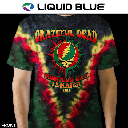 Liquid Blue Camiseta Grateful Dead-Montego Bay para Hombre