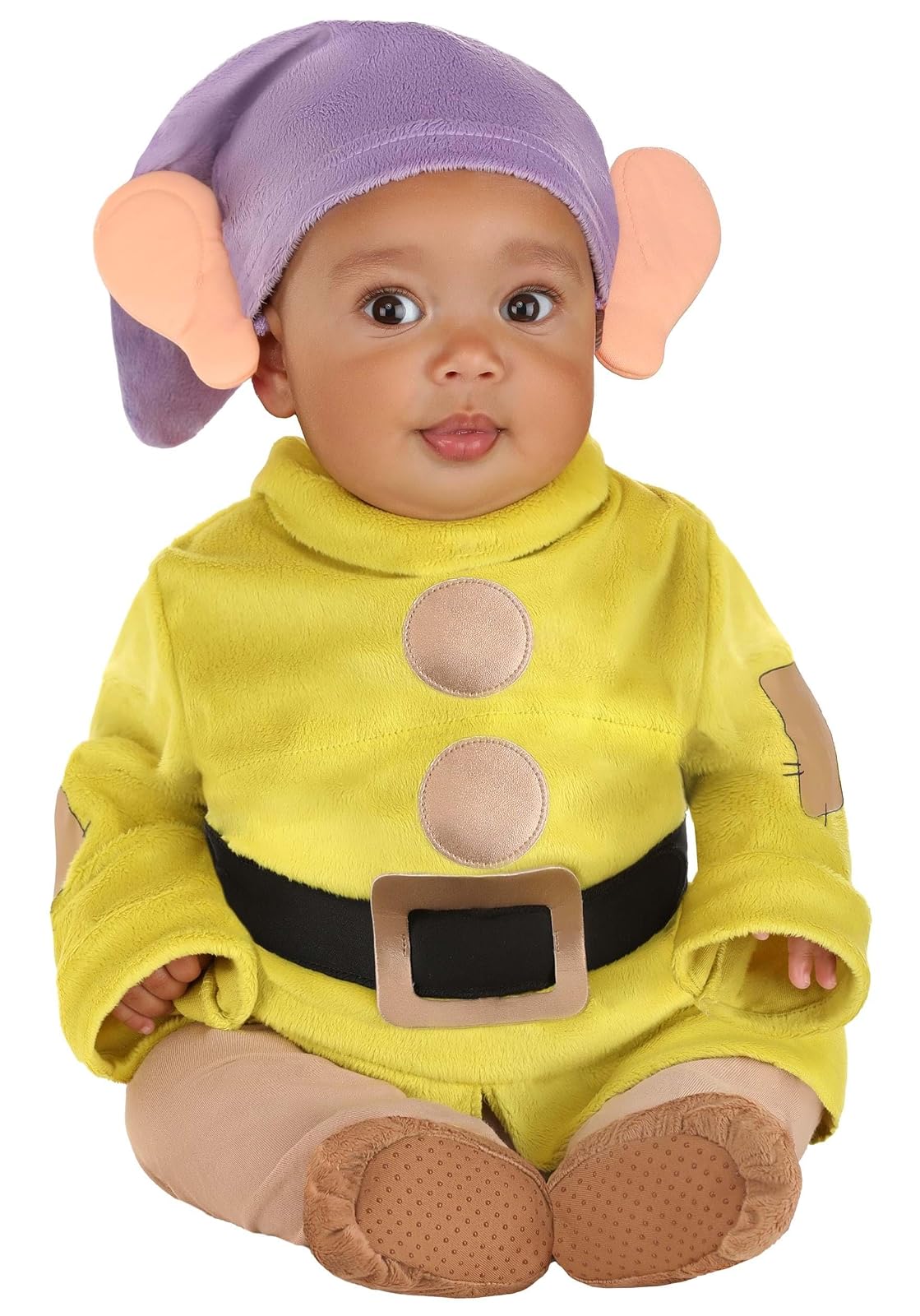 Dopey - Disfraz oficial de Disney con temática blanca como la nieve, talla infantil (6-12 meses)