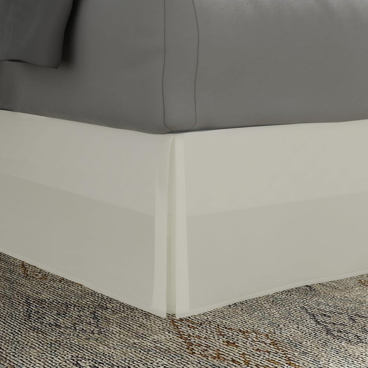 Today's Home Faldón de Cama Microfibra 14 Pulgadas - Queen - Ivory