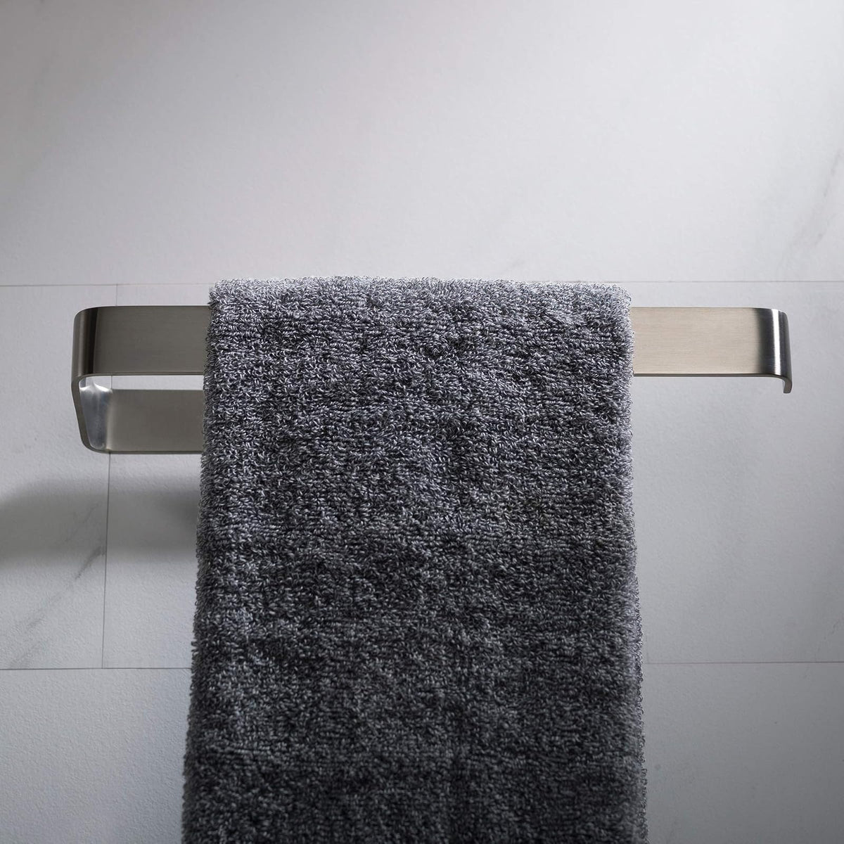 KRAUS Stelios - Toalla de baño, acabado de níquel cepillado, KEA-19925BN