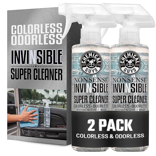Chemical Guys SPI_993_1602 Limpiador de superficies incoloro e inodoro, seguro para automóviles, camiones, SUV, Jeeps, motocicletas, caravanas y más, 16 fl. oz, paquete de 2