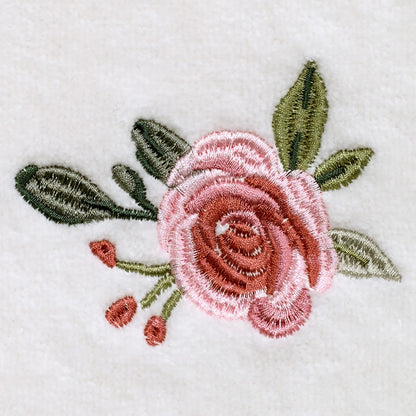 Avanti Linens - Toalla de Punta de los Dedos, Toalla de algodón Suave y Absorbente (colección Spring Garden Collection), 13 x 13 Pulgadas