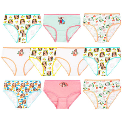 Disney Exclusive Moana 100% Combed Cotton Underwear Available in Sizes 2/3t, 4t, 4, 6, & 8 Ropa interiorNiñas
