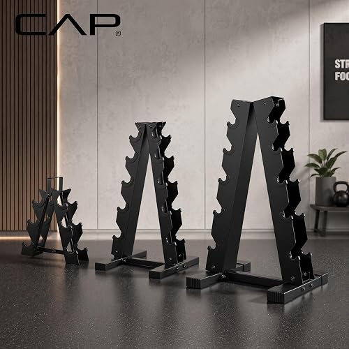 CAP Barbell - Soporte para Mancuernas, Color Negro