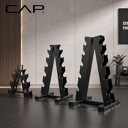 CAP Barbell - Soporte para Mancuernas, Color Negro