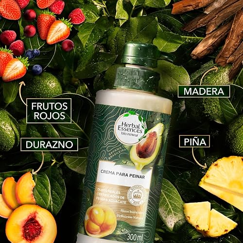 Herbal Essences Crema para peinar rizos Nutre e Hidrata Pequi 300 ml