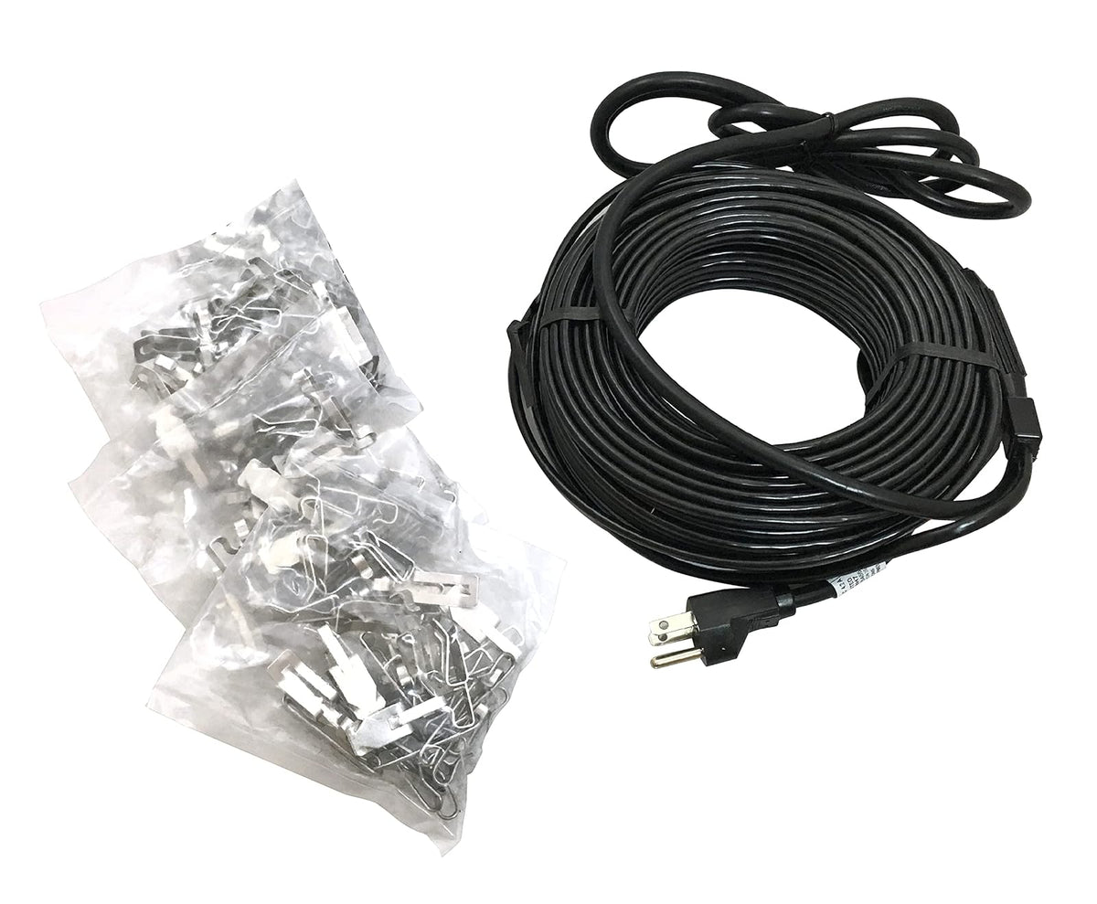 Frost King rc160 160 x 120 x 7 'Automático eléctrico techo Kits de cable, color negro, 24.3 m, Negro