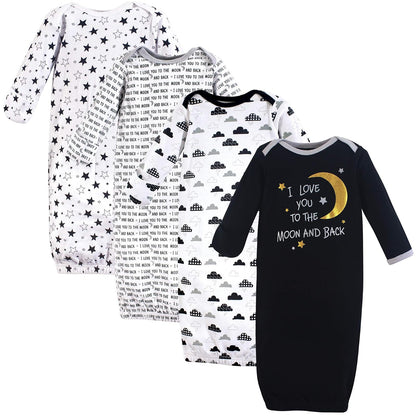 Hudson Baby Vestidos de algodón Unisex
