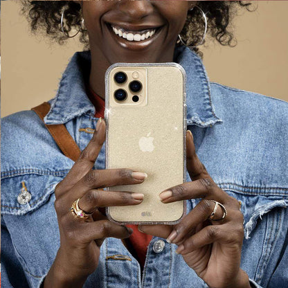 Case-Mate - Sheer Crystal - Funda para iPhone 13 Pro MAX - Delgado - Protección contra caídas de 10 pies - 6.7 Pulgadas - Transparente