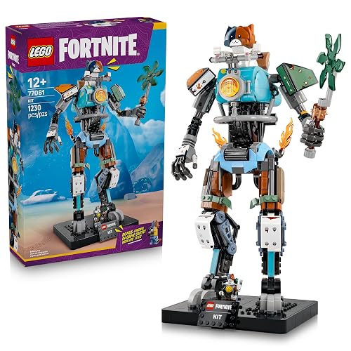 Lego Fortnite Kit – Set de Construcción – Regalo para Niños, Niñas y Gamers – Figura de Acción Robótica con Brazos Articulados – Juguete Fortnite con Minifigura de Kit – 77081