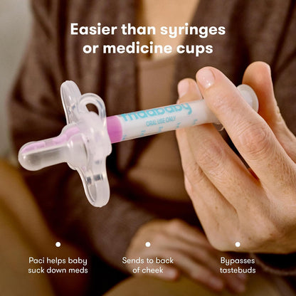 Medi Frida the Accu-Dose Dispensador de medicamentos para bebés de FridaBaby, 1 unidad (paquete de 1)