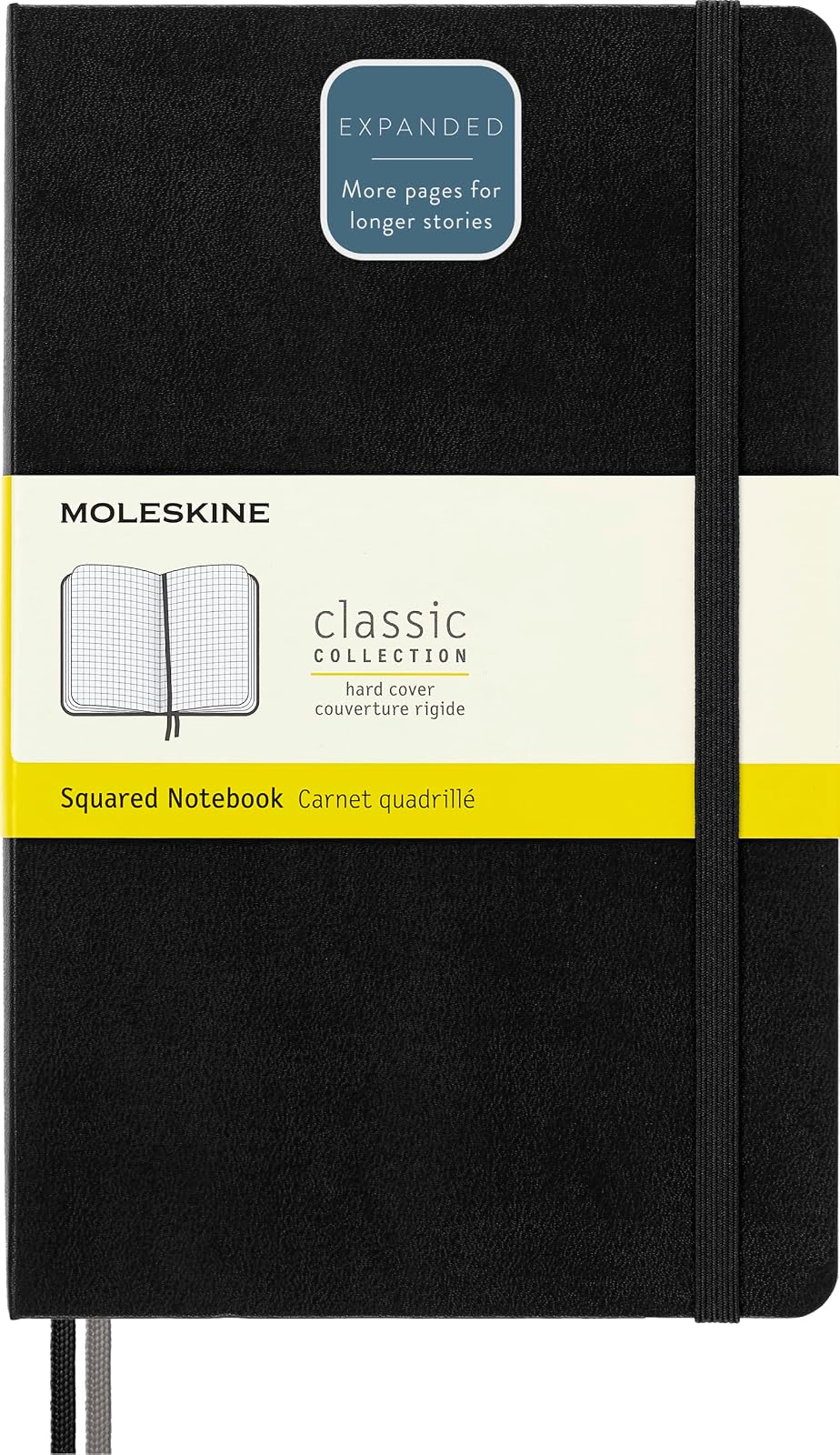Moleskine Cuaderno Clásico Tapa Dura Grande 400 Páginas - Tapa dura
