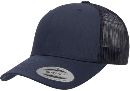 Yupoong Gorra de Camionero Retro. Sombrero para Unisex Adulto - marino - 3XL