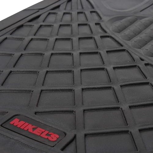 MIKEL´S TA-1, Tapetes de lujo color negro para auto