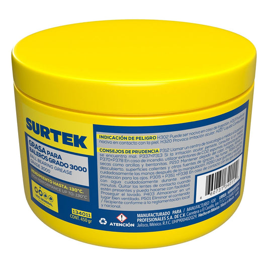 Surtek 134011 Grasa para baleros 450 gr