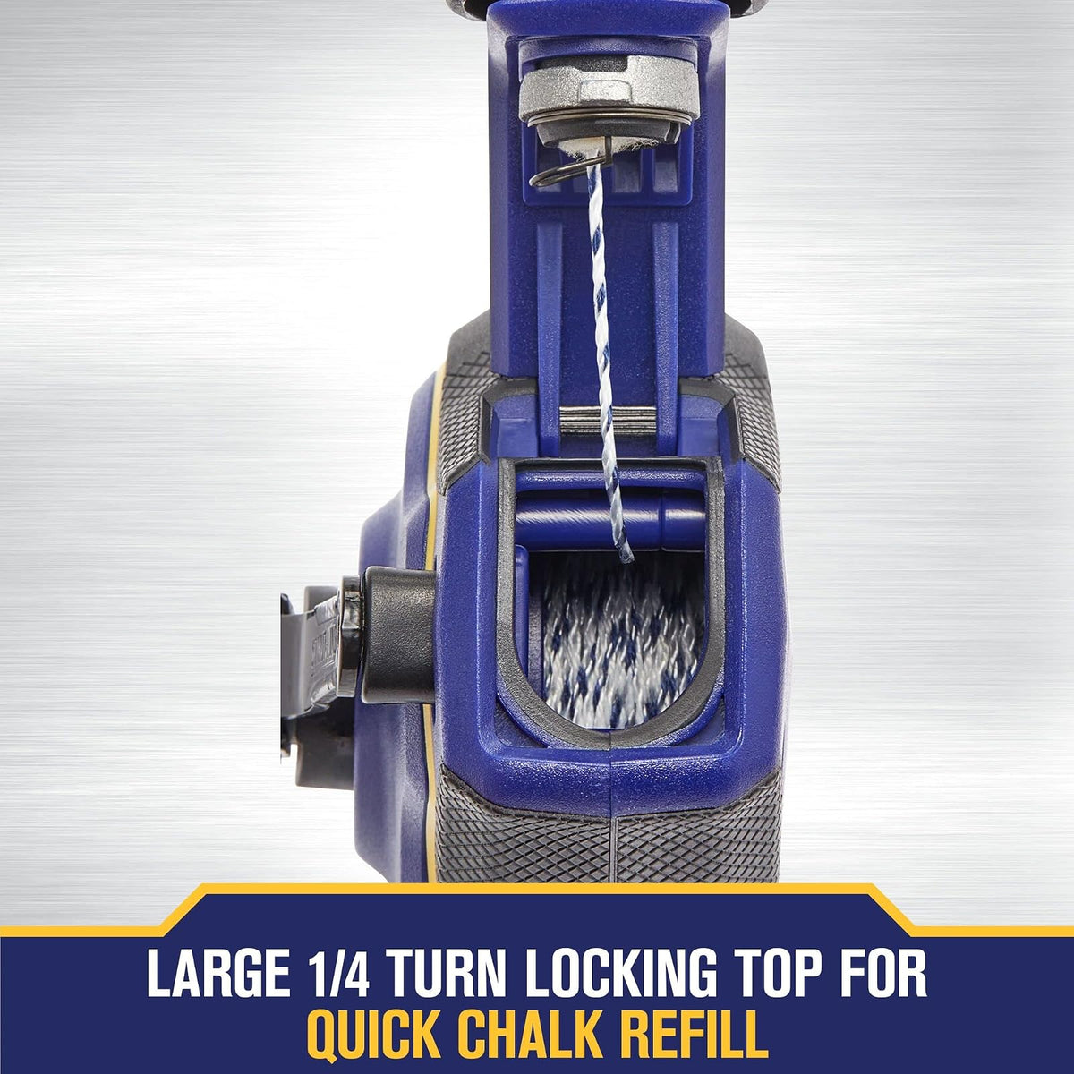 IRWIN Tools STRAIT-LINE Línea de gis, carrete Speedline Pro, rojo, 100 pies (IWHT48443RC)