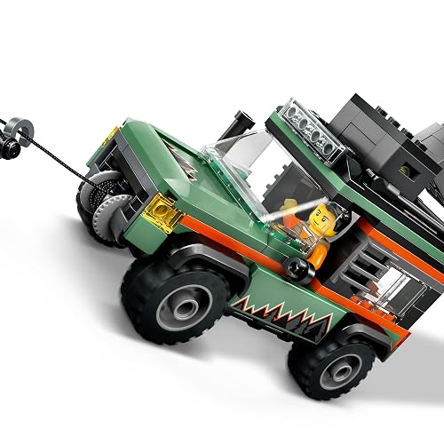 LEGO® City Vagoneta Todoterreno 4x4 de Montaña Juguete de construcción de vehículo para Mayores de 6 años, Divertido Regalo para niños y niñas, con una minifigura y Accesorios 60447