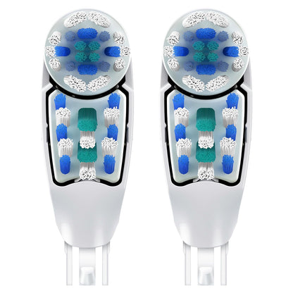 Oral-B Complete Deep Clean Battery Powered Toothbrush Replacement Brush Heads, 2ct