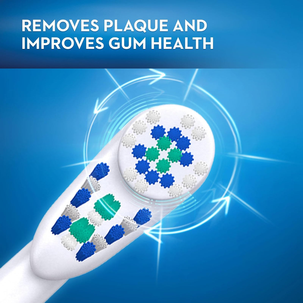 Oral-B Complete Deep Clean Battery Powered Toothbrush Replacement Brush Heads, 2ct