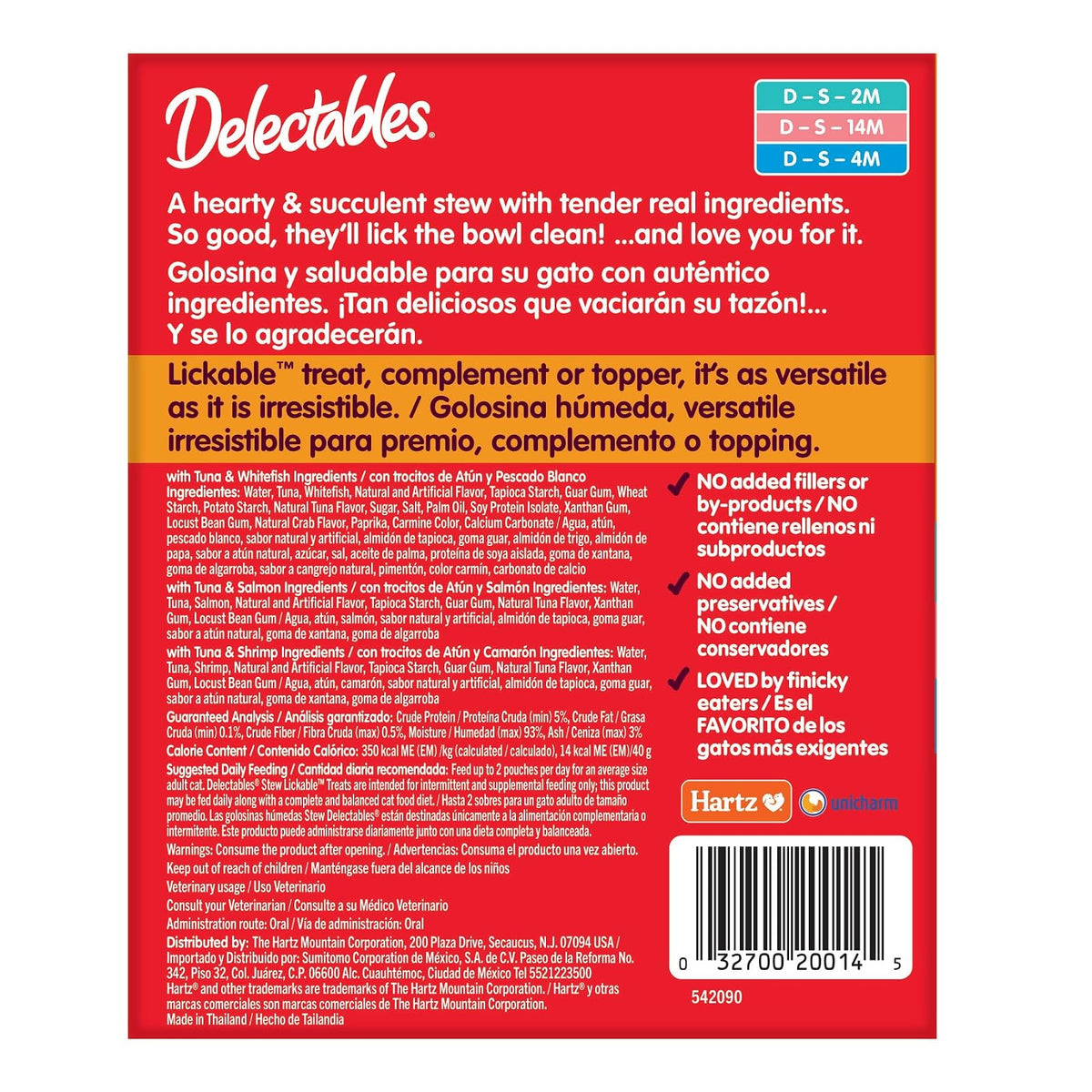 Delectables Stew 12ct. Paquete Variado